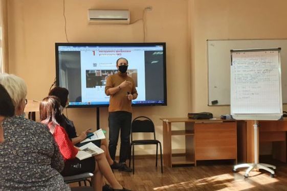 Альбина Попова прошла тренинг-семинар у гуру развития медиапроектов и социальных программ Владимира Вайнера