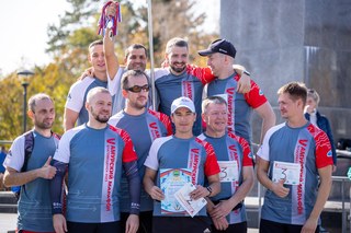 Фотографии с легкоатлетической эстафеты 