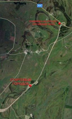 О расположении стартового городка