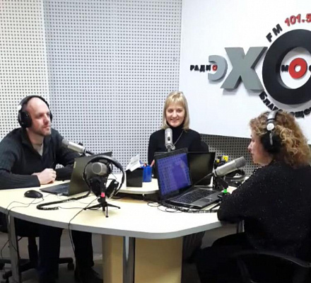 Альбина Попова стала гостьей эфира программы на "Эхо Москвы. Благовещенск"