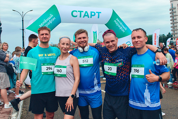 Зеленый марафон от Сбербанка