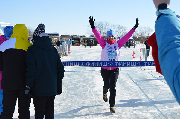 Результаты ледового полумарафона "Бег к мечте. Лёд"