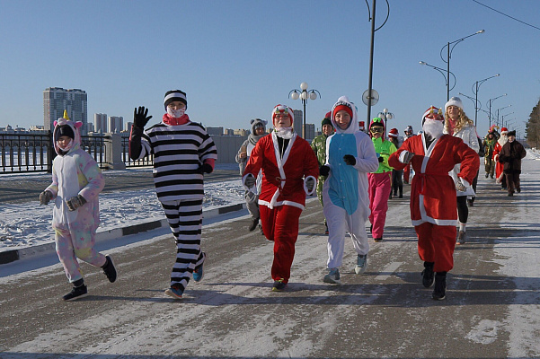 В Благовещенске 1 января пройдет забег в карнавальных костюмах